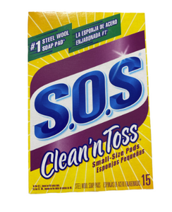 Clean 'n Toss S.O.S Pads; 15 count