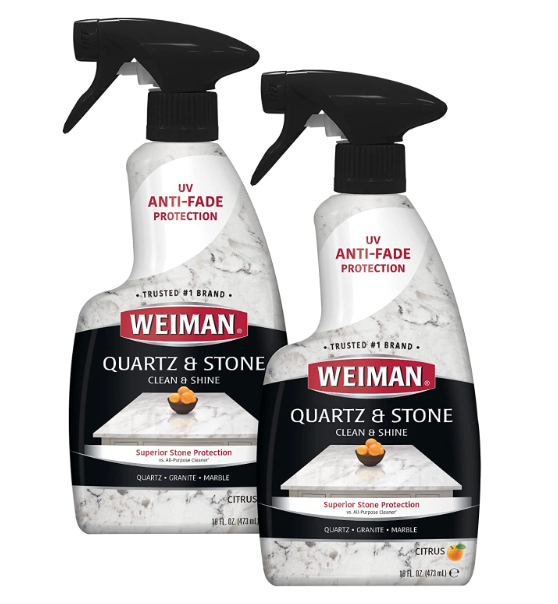 Weiman Quartz Countertop Cleaner and Polish (2 Pack)