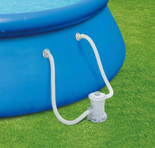 Load image into Gallery viewer, Summer Waves 10ft x 30in Inflatable Ring Set Pool With Filter Pump
