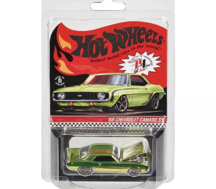 RLC EXCLUSIVE ’69 CHEVROLET CAMARO SS 1:64 SCALE HW COLLECTORS