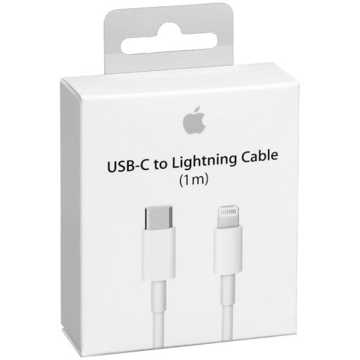 Apple - 1M ' USB Type C-to-Lightning Charging Cable - White [MM0A3AM/A]