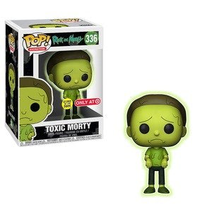 Pop Animation Rick and Morty Glow in the Dark Toxic Morty Vinyl Figure 336