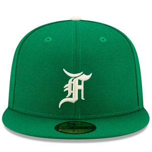 Men's MLB New Era Kelly Green Fear of God Essentials 59FIFTY Fitted Hat